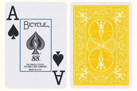 Bicycle Jumbo Index Playing Cards (Yellow) Bicycle Jumbo Index Playing Cards (Yellow)