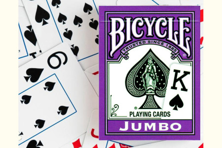 Bicycle Jumbo Index Playing Cards (Purple) Bicycle Jumbo Index Playing Cards (Purple)