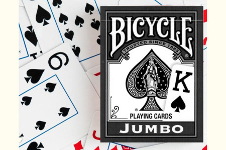 Bicycle Jumbo Index Playing Cards (Black) Bicycle Jumbo Index Playing Cards (Black)