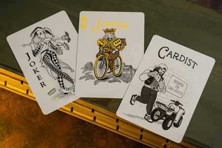 Jeu Bicycle Neon Yellow-Starburst Jeu Bicycle Neon Yellow-Starburst