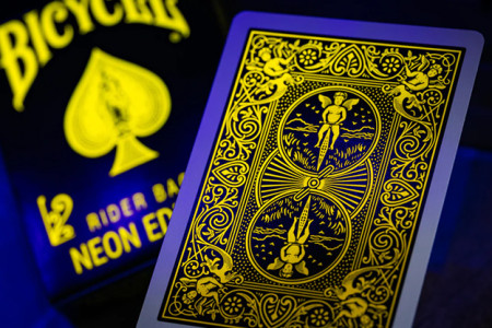 Jeu Bicycle Neon Yellow-Starburst Jeu Bicycle Neon Yellow-Starburst