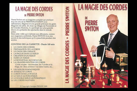 DVD La magie des Cordes - pierre switon