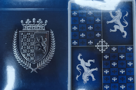 Azure Playing Cards Blue