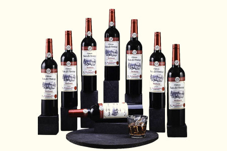 Shiraz Wine Bottles (8 Bottles) - tora-magic