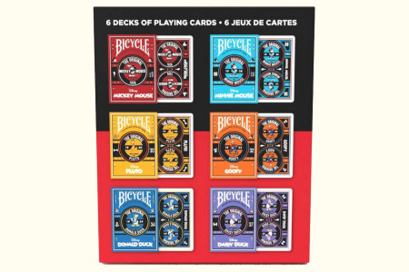 Coffret Bicycle Mickey and friends