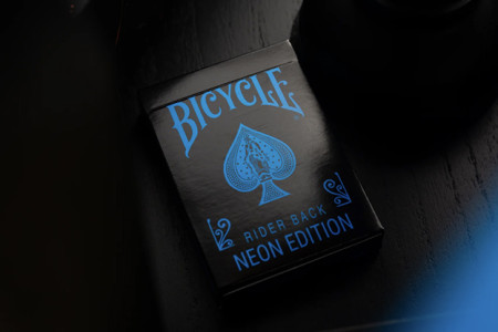 Bicycle Cool Blue Neon Playing Cards Bicycle Cool Blue Neon Playing Cards