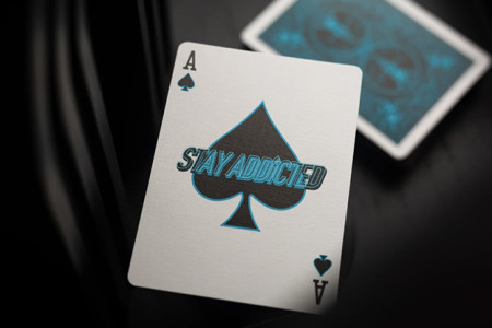 Bicycle Cool Blue Neon Playing Cards Bicycle Cool Blue Neon Playing Cards
