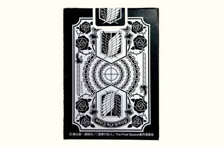Bicycle Attack on titans V2 Playing Cards Bicycle Attack on titans V2 Playing Cards