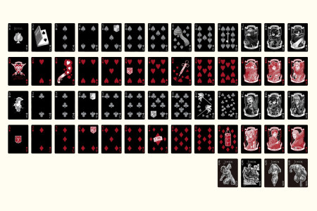 Bicycle Attack on titans V2 Playing Cards Bicycle Attack on titans V2 Playing Cards