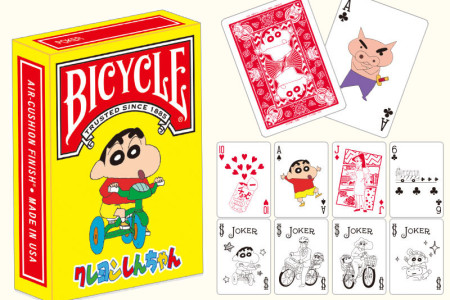 Jeu Bicycle Crayon-Shinchan Jeu Bicycle Crayon-Shinchan
