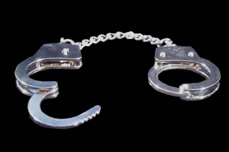 Handcuffs Keyring