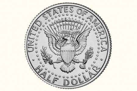 Moneda 1/2 dollar Aguile (por unidad)