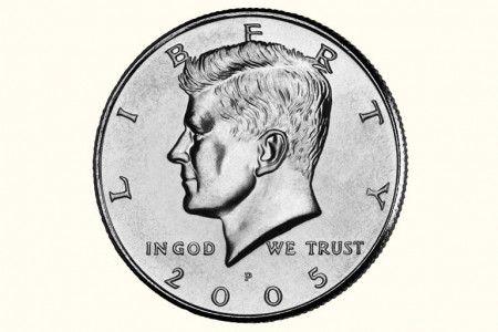 Mini moneda - ½ $ (*12)