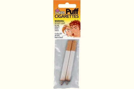 Cigarrillos encendidos falsos (el par)