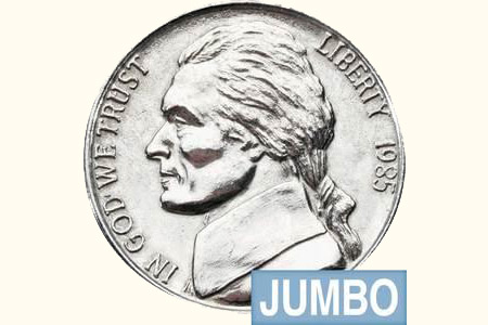 Jumbo 5 Cents