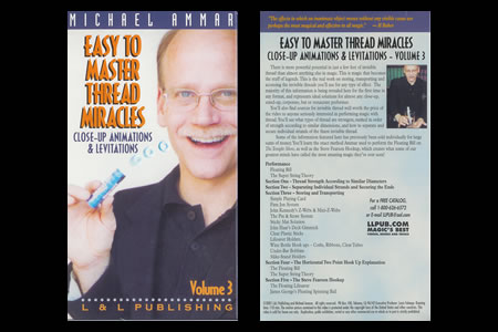 Dvd Easy to Master Thread Miracles - Vol.3 - michael ammar