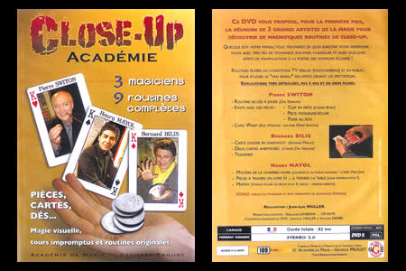 DVD Close-Up Académie