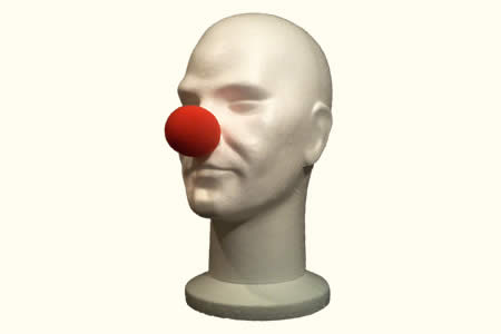 Nez de clown en mousse