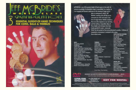 DVD World Class Manipulation Vol.3 (McBride) - jeff mc-bride