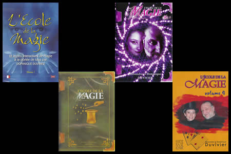 Lote de DVDs La Escuela de la magia (Vol. 1 à 4)