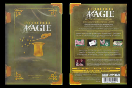 Lote de DVDs La Escuela de la magia (Vol. 1 à 4)