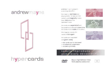 DVD Hypercards - andrew mayne