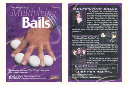 DVD Tim Wright's Multiplying balls - tim wright