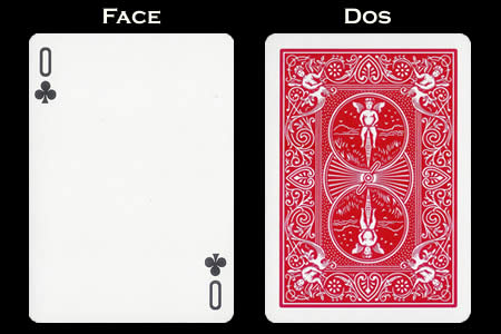 0 of Clubs BICYCLE Card