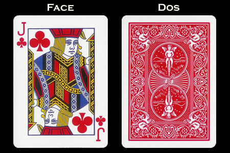 Reverse color Card Jack of Clubs