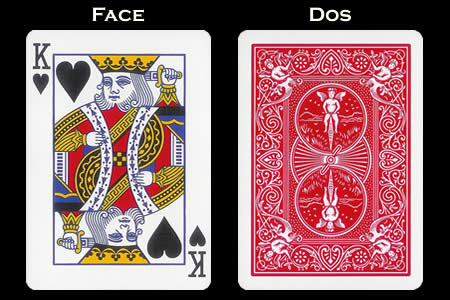 Reverse color Card King of Hearts