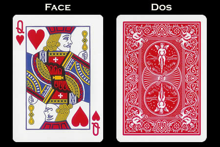 Jack of Spades BICYCLE Card with Queen of Hearts I