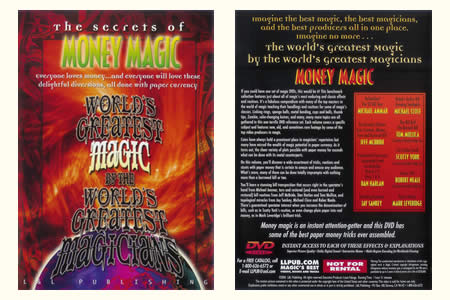 DVD The Secrets of Money magic