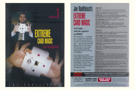 DVD Extreme Card Magic vol.1 (J. Rindfleisch)