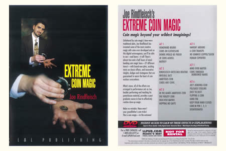 DVD Extreme Coin Magic - joe rindfleish