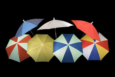 Parapluies à apparitions (Lot de 7)