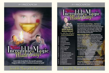 DVD Incredible magic at the bar vol.5 (M. Maxwell) - mike maxwell