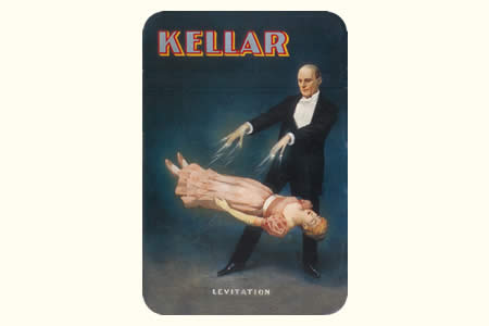 Carte postale vintage 'Kellar'