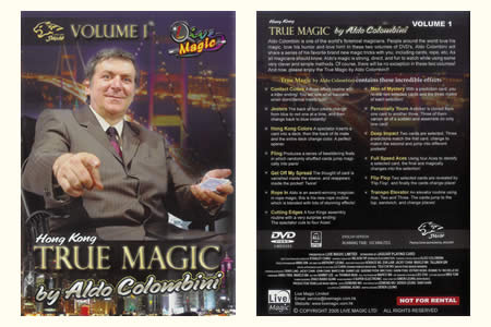 DVD True Magic Vol.1 (A. Colombini) - aldo colombini