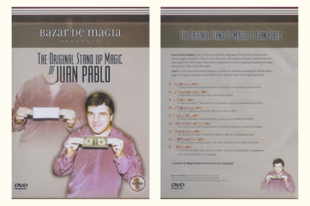 DVD The Original stand up magic (J. Pablo) vol.1 - juan-pablo ibanez