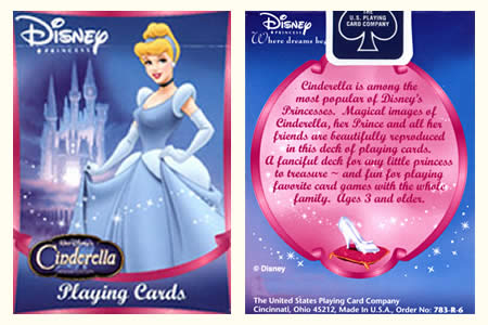 Disney's Cinderella BICYCLE Deck