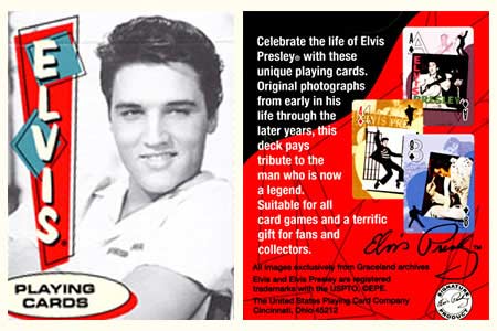 Elvis BICYCLE Deck (color)