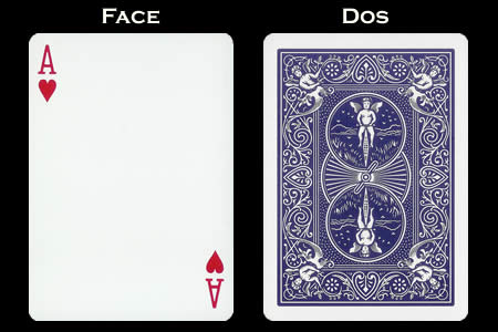 Ace of Hearts Index Only BICYCLE Card