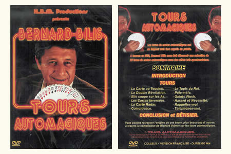 DVD Tours Automagiques - bernard bilis