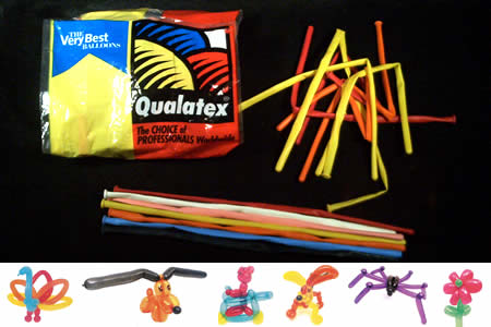 Ballons Qualatex 260 (19 Sachets + 6 Offerts)