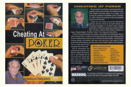 DVD Cheating at poker (G. Joseph) - george joseph