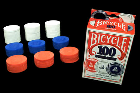 Jetons de poker Bicycle Débutant (2 g)