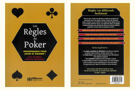 Les Règles du poker (L. Krieger & S. Bykofsky)