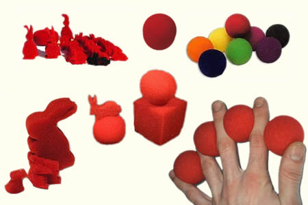Lot Balles Eponges GOSHMAN