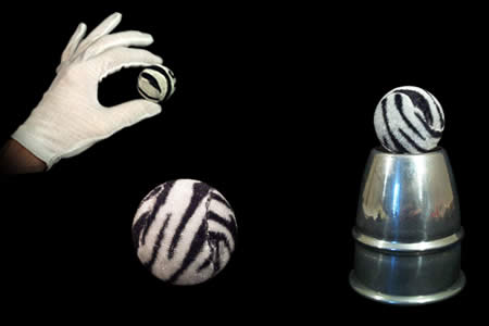 Cargas pelota de cebra (3 unidades)