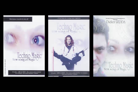 Lot Techno Magic - New Song of Magic (3 DVDs) - didier ledda